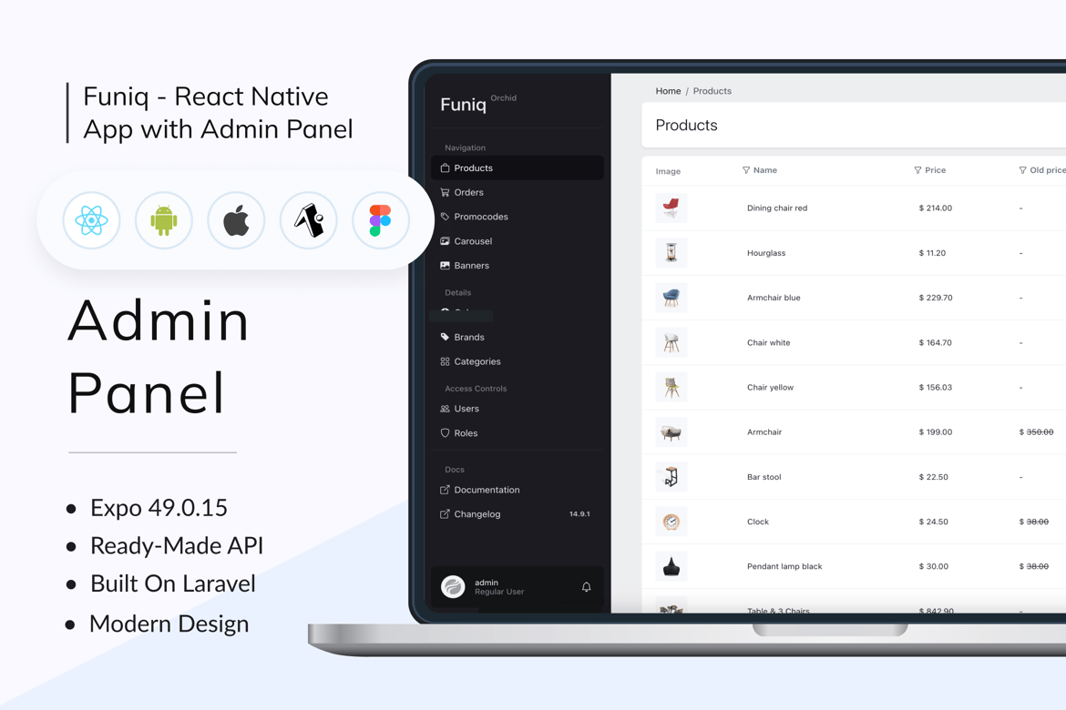 فونیق – فروشگاه مبلمان API آماده