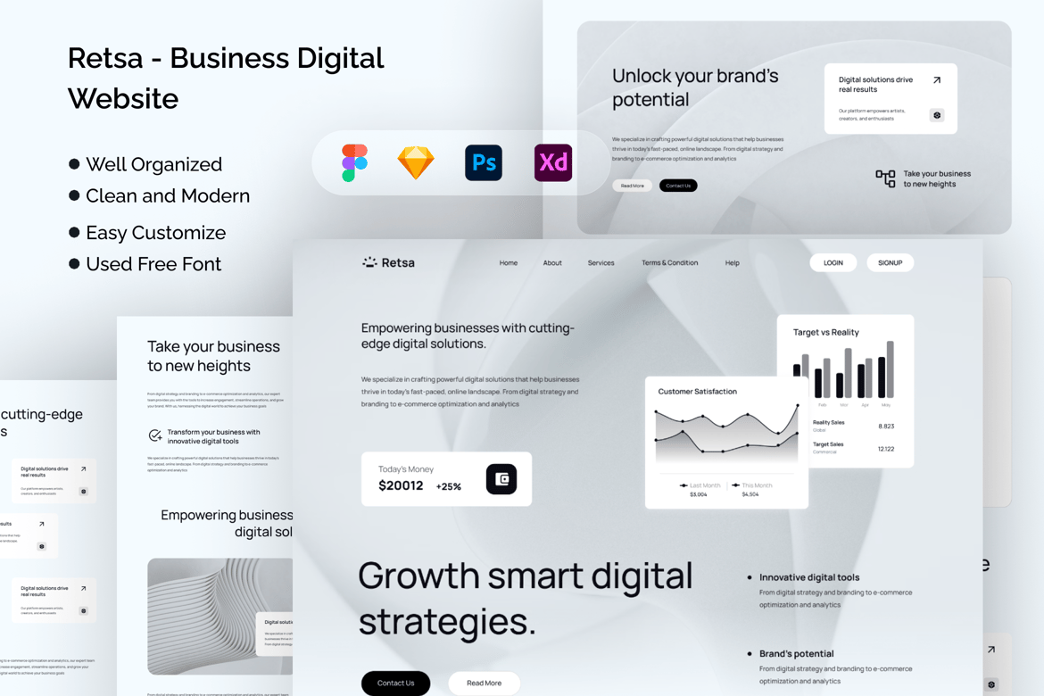 رستا – وب‌سایت دیجیتال کسب‌وکار